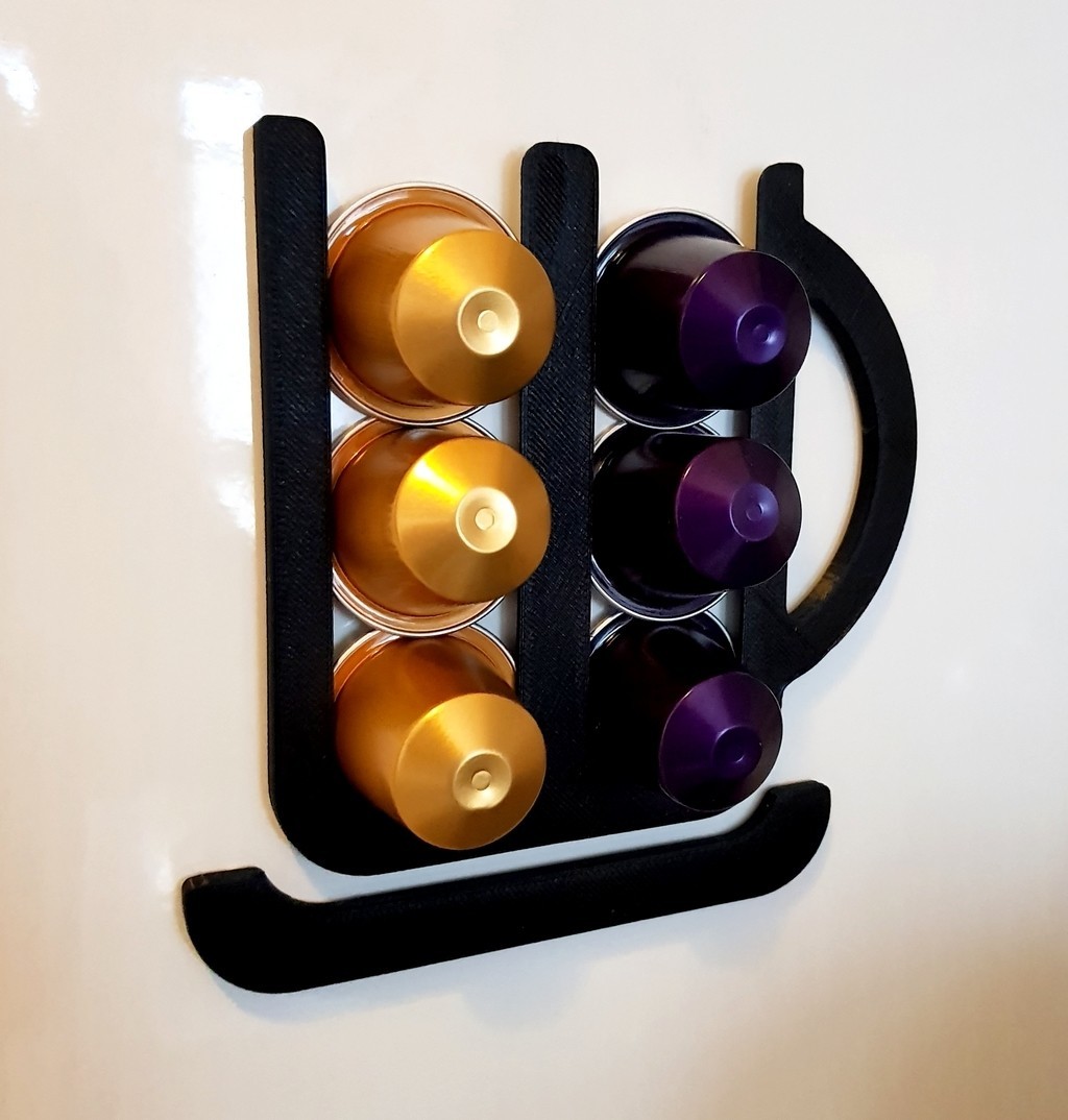 Fichier STL gratuit Nespresso Capsule Holder・Idée pour impression 3D à